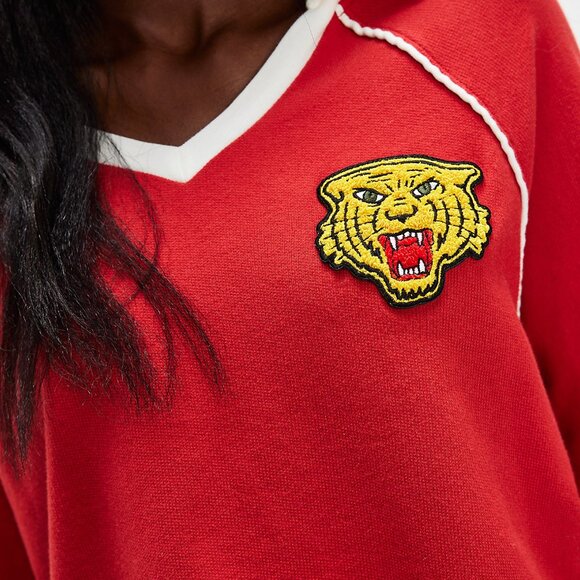 NEW! Free People Prep Sport Raglan Long-Sleeve Tee - Picture 5 of 6